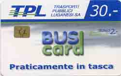 Carte bus TP3 - face