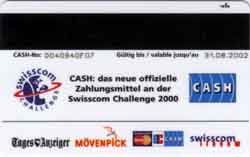 Carte Cash CA12 - dos
